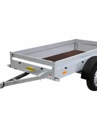 Humbaur Steely Basic Einachsanhänger 750 kg ungebremst – Ladefläche 2050 × 1095 × 300 mm
