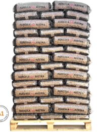 Holzpellets Sackware Heizpellets Premium Pellets 6 mm - 495 kg | 990 kg Palette