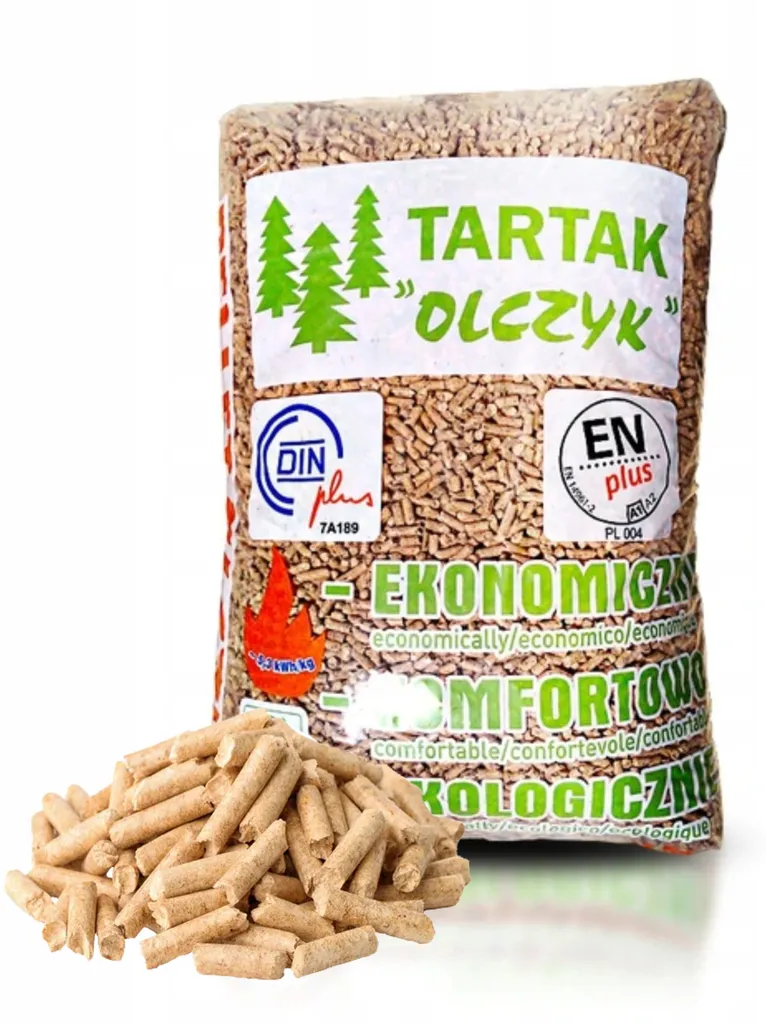 Olczyk Pellets Palette 65 Säcke 975 kg er Holzbrennstoff